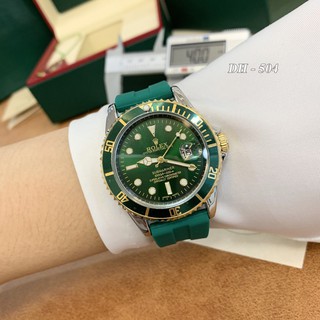 [Fullbox hãng xịn - tag sổ thẻ] Đồng hồ nam nữ rolex - Dây cao su thể thao cực đẹp - Fullbox 1:1 dongho227