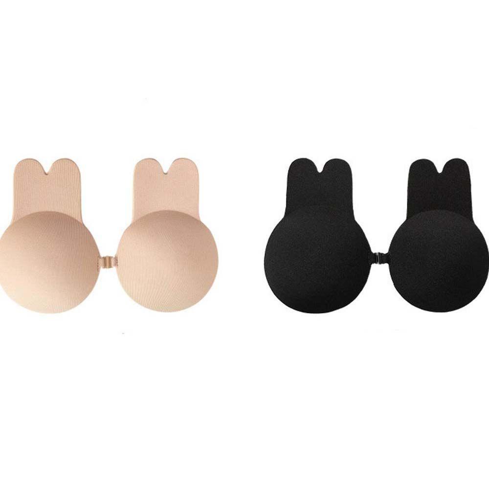 Áo Ngực Dây Rút Silicone Vô Hình Tái Sử Dụng Được Hình Thỏ Nâng Ngực
