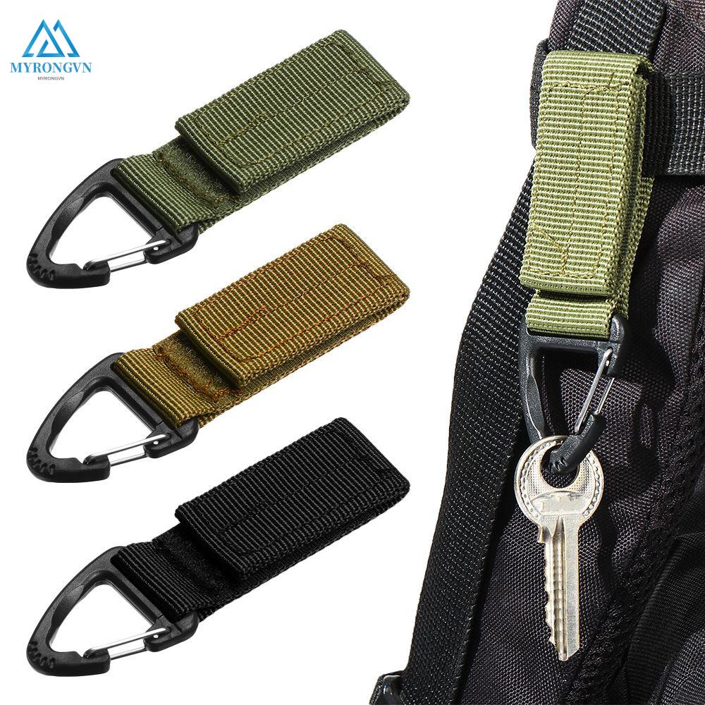 Móc khóa dây đai nylon edc nhiều màu siêu bền tiện dụng khi chơi thể thao ngoài trời