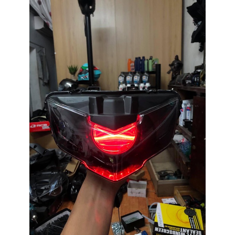 Bi Led TiTan Black Full Lên Xe Cho Exciter 150 2019, 2020. 2021