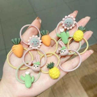 SET 10 DÂY BUỘC TÓC CUTE SIÊU XINH CHO BÉ YÊU 1-15 TUỔI