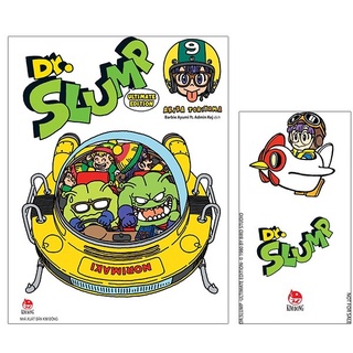 Sách - dr.slump deluxe edition - tập 9 - 8935244853636