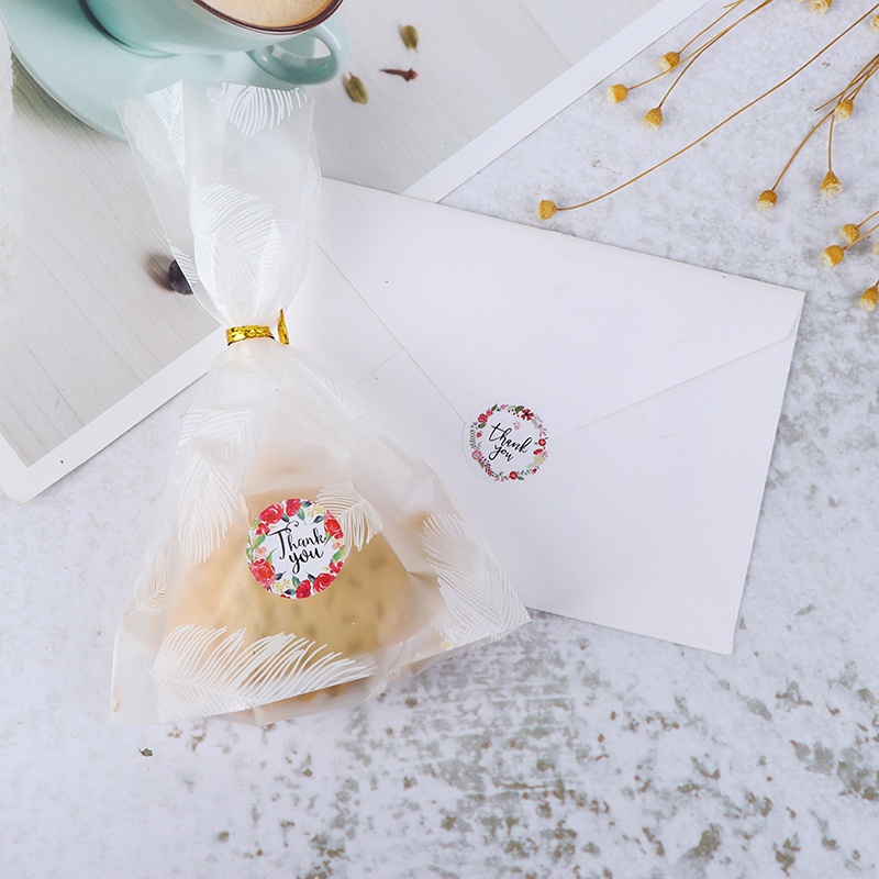 Set 500 Miếng Dán Chữ Thank You Trang Trí Tiệc Cưới