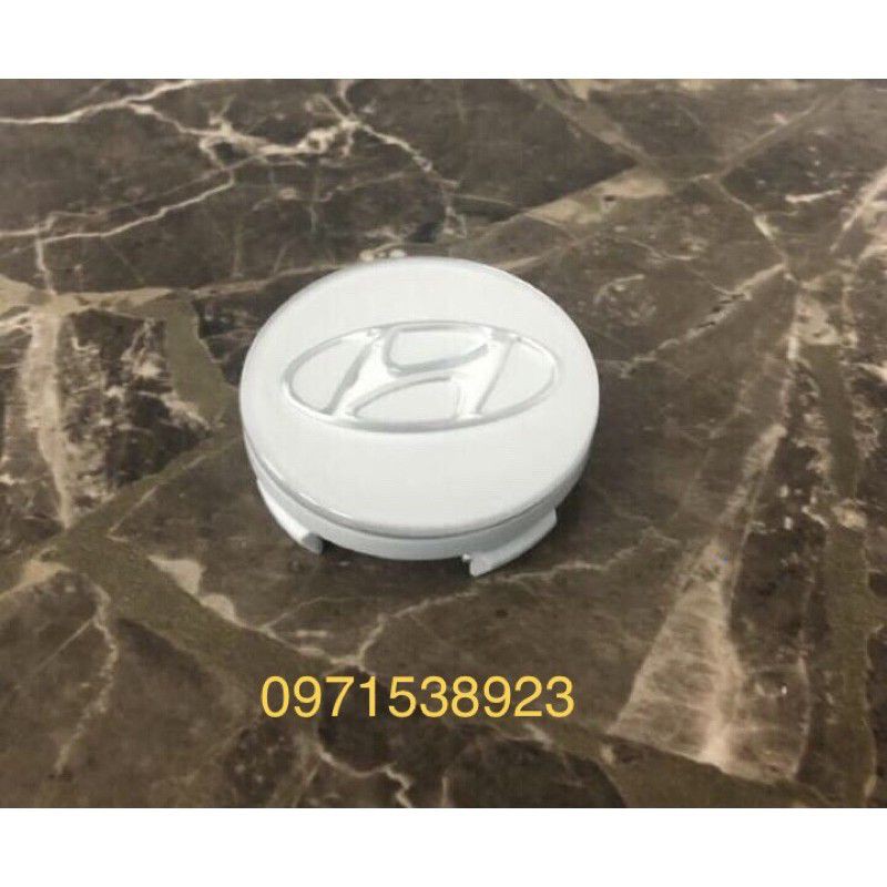 Logo chụp mâm, lazang bánh xe ô tô Hyundai HY-60 Kích thước 60mm Mã sp: 52960-38300