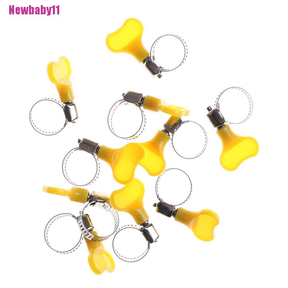 Set 11 / 10 Kẹp Ống Nước Bằng Thép Không Gỉ Tiện Dụng