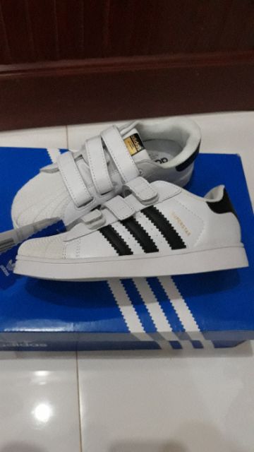 Giày đôi mẹ con Adidas super star 3 sọc