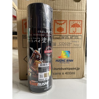Sơn xịt Samurai CD028 - màu Xanh Candy Đậm (cần sơn trên nền màu Bạc) (400ml)