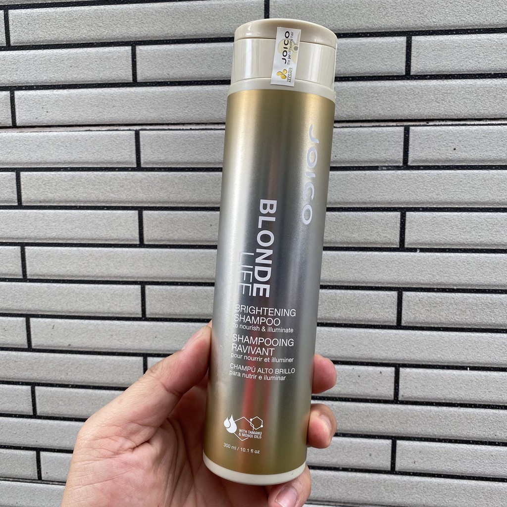 Dầu Gội Giữ Màu Phục Hồi Dành Cho Tóc Tẩy JOICO BLONDE LIFE BRIGHTENING Shampoo 300ml