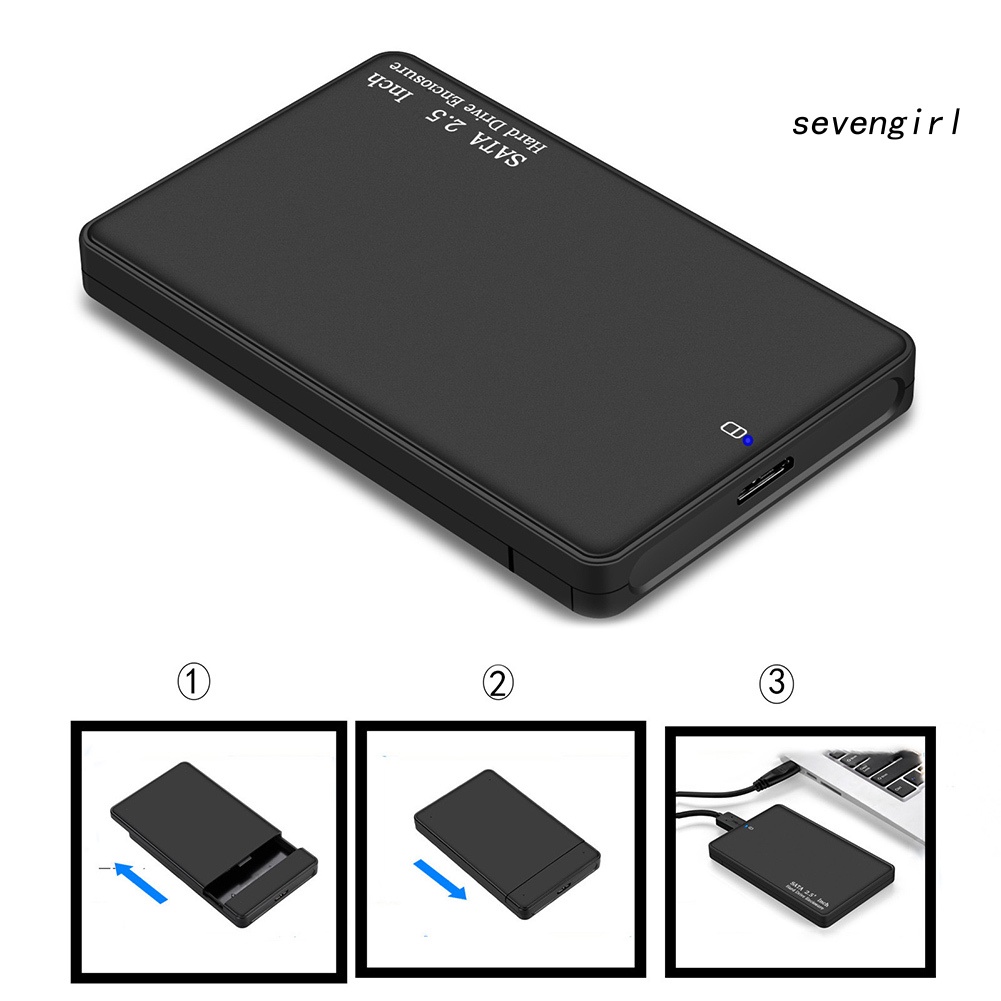 Hộp Chuyển Đổi Ổ Cứng Sev-2.5Inch Sata Sang Usb 3.0 Cho Pc Laptop | BigBuy360 - bigbuy360.vn