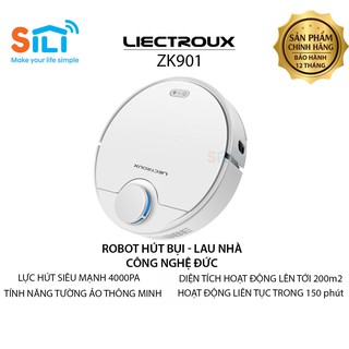 Robot hút bụi lau nhà Đức LIECTROUX ZK901, mới 100% phiên bản 2021
