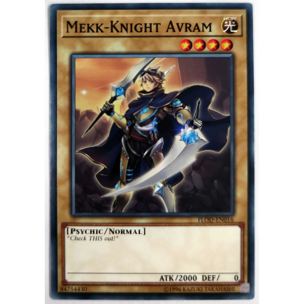 [Thẻ Yugioh] Mekk-Knight Avram |EN| Common