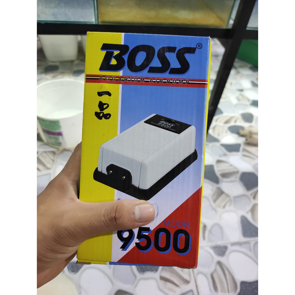 Máy XỦi oxy-Boss 9500 2 vòi chạy mạnh và siêu êm