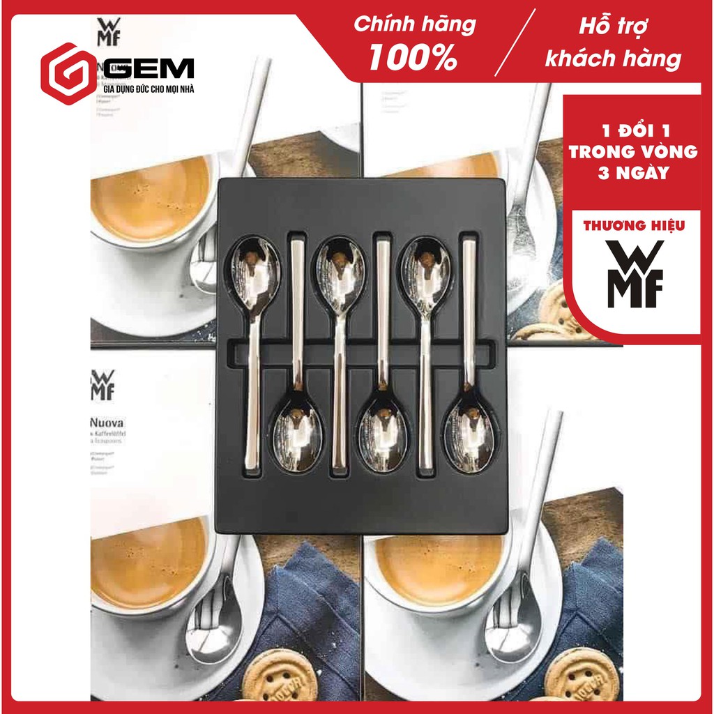 Bộ 6 thìa cà phê WMF Nuova - 11cm