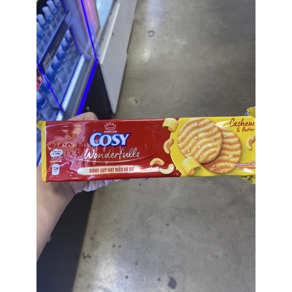Bánh quy bơ Cosy hạt điều 168g
