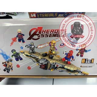 MG Marvel super heroes mô hình nhân vật siêu anh hùng chiến đấu với Thanos