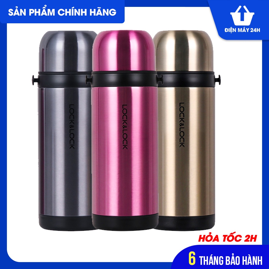 CHÍNH HÃNG - BÌNH GIỮ NHIỆT EASY-TAKE LOCK&amp;LOCK-LHC1439