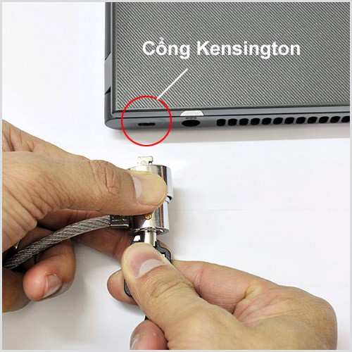 Khóa chống trộm cho Laptop, CPU, Màn hình tại cổng Kensington (Mã UPG-HR-C907)