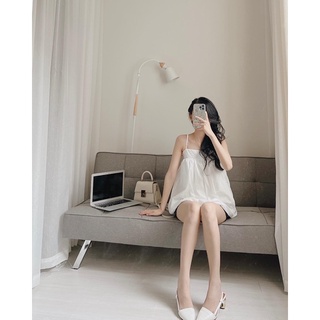 Set áo 2 dây kèm quần short xinh Samhyewear