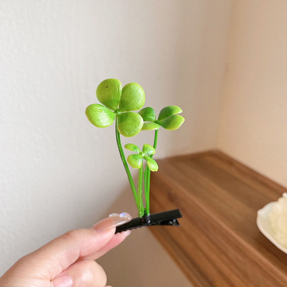 Kẹp Tóc Hình Hoa Cỏ Ngộ Nghĩnh
