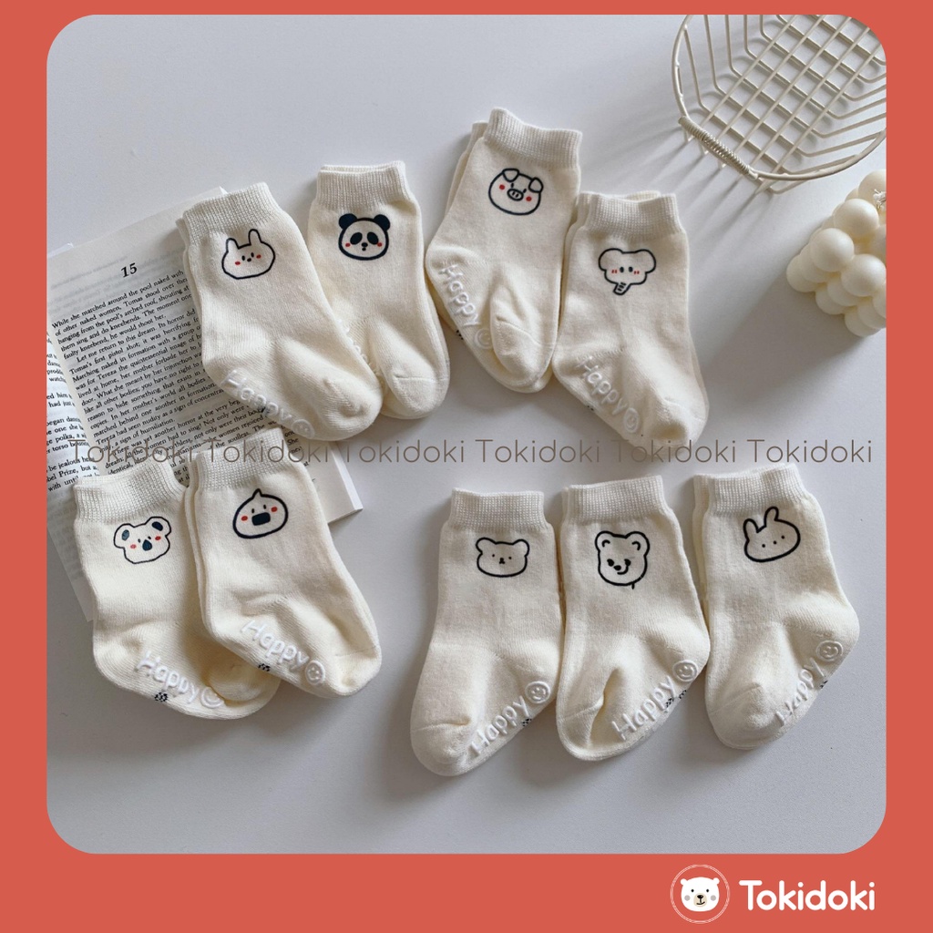 TẤT COTTON MỊN TOKIDOKI HÌNH THỎ 0-2 TUỔI