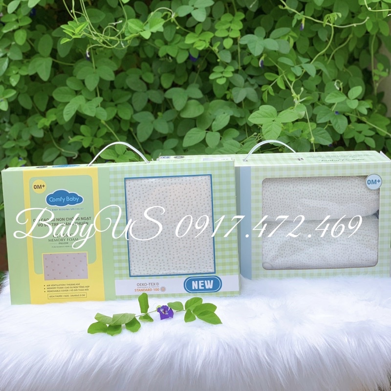 GỐI ÔM SỢI TRE CHỐNG NGẠT COMFYBABY