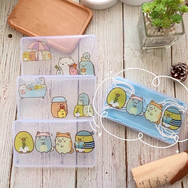 Hộp Đựng Khẩu Trang Chống Bụi Hình Snoopy Cinnamoshiboushi
