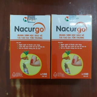 Xịt vết thương màng sinh học bảo vệ & tái tạo da Nacurgo