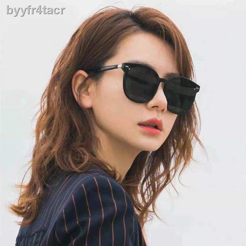 Kính mát GM lưới màu đỏ retro hàn quốc khuôn mặt lớn là ngôi sao mỏng với tròn râm hợp thời trang nữ 20