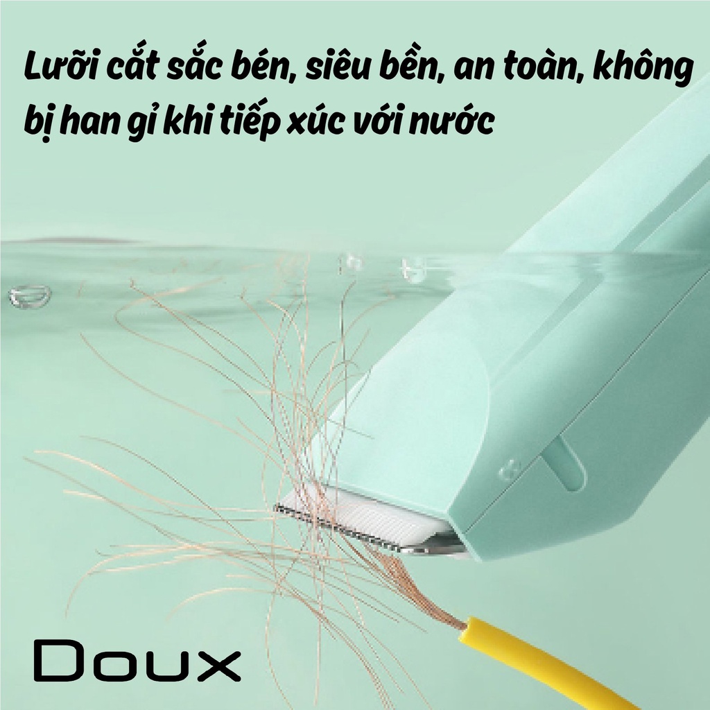 Tông đơ cắt tóc mini DOUX PM-3129 cho bé chính hãng có Bảo Hành