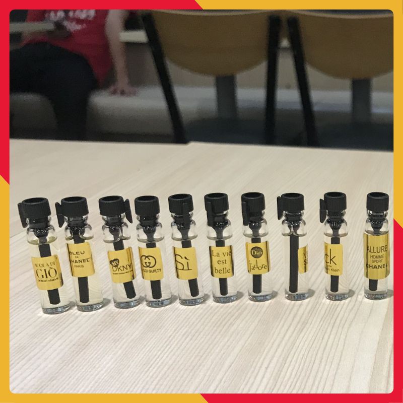 3 vial nước hoa 3ml Cực Thơm