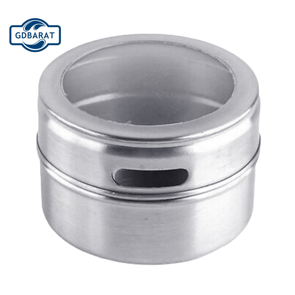 Hũ Đựng Gia Vị Trong Suốt Có Nắp Đậy Tiện Dụng