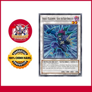 [EN-JP][Thẻ Bài Yugioh Chính Hãng] Assault Blackwing - Sayo The Rain Hider