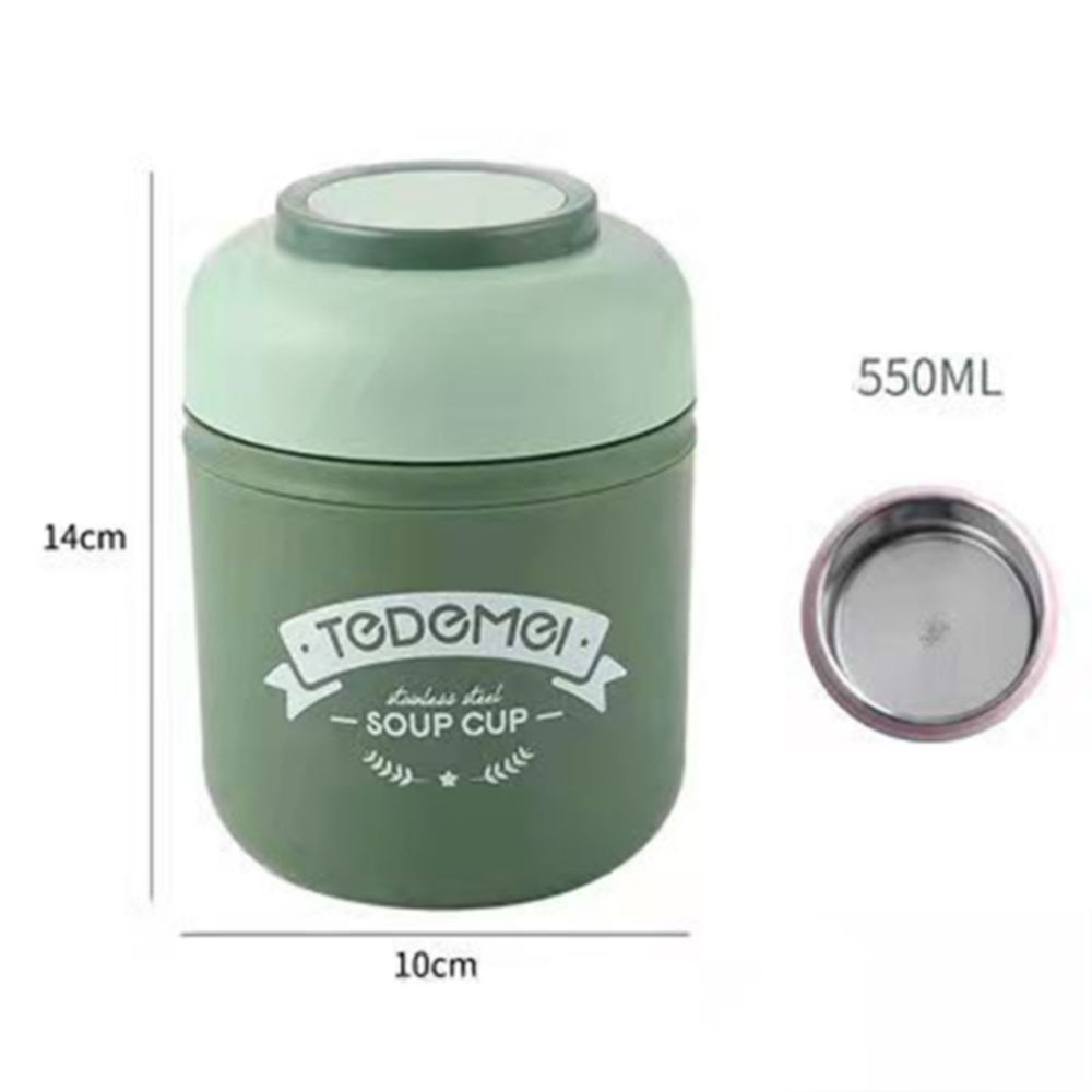 Cốc đựng cháo giữ nhiệt siêu tốt kèm muỗng và có quai xách rất tiện lợi
