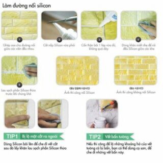 Miếng dán tường 3D cách âm