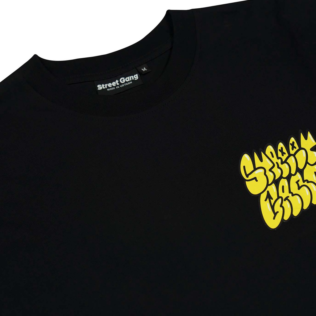 Áo thun Ninja Graffiti - Đen - Street Gang
