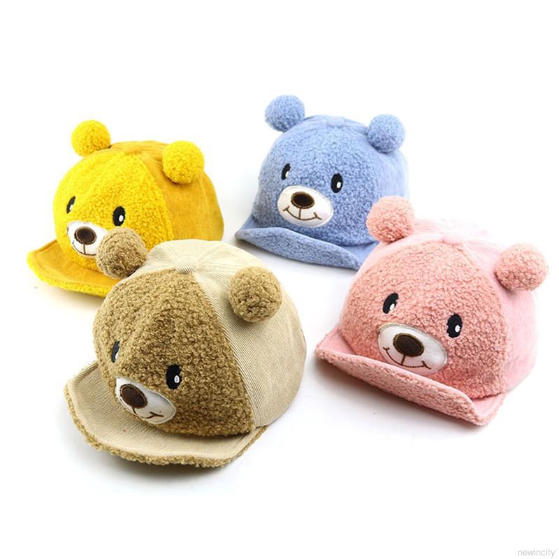 Nón lưỡi trai tai gấu xinh xắn dành cho bé