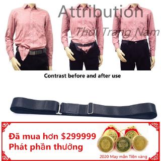 Đai nịt thắt lưng giữ áo sơ mi thẳng khi bỏ áo vào quần legaxi
