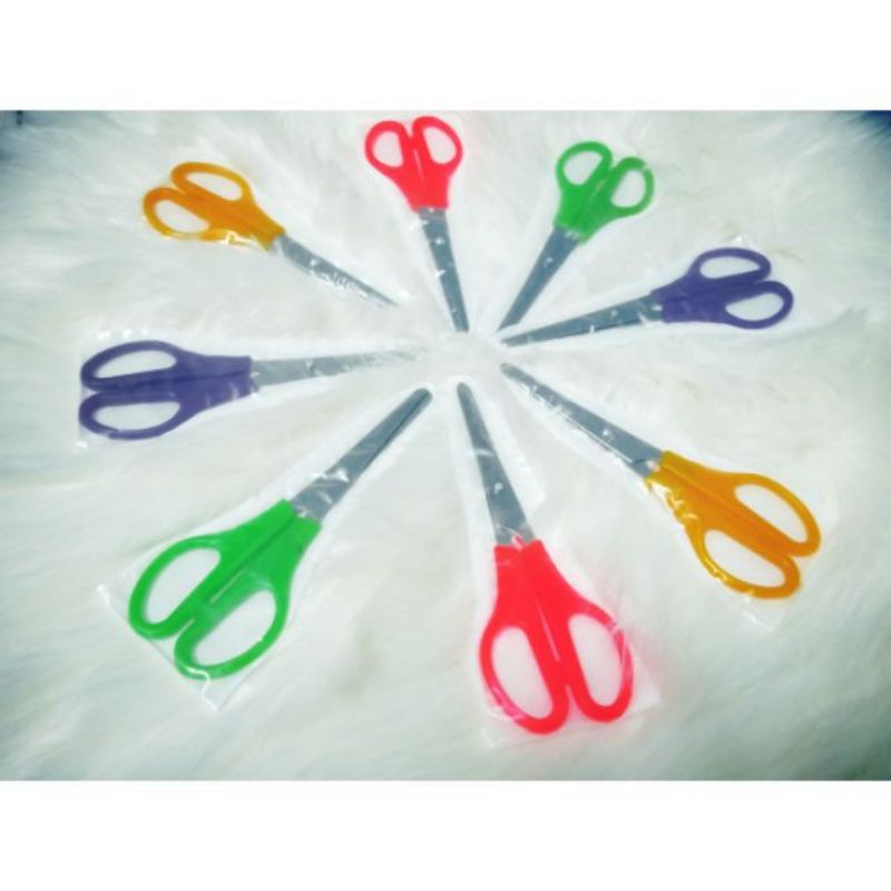 Kéo cắt giấy thủ công tiện dụng, sắt bén bằng thép không gỉ - KhuBa Shop