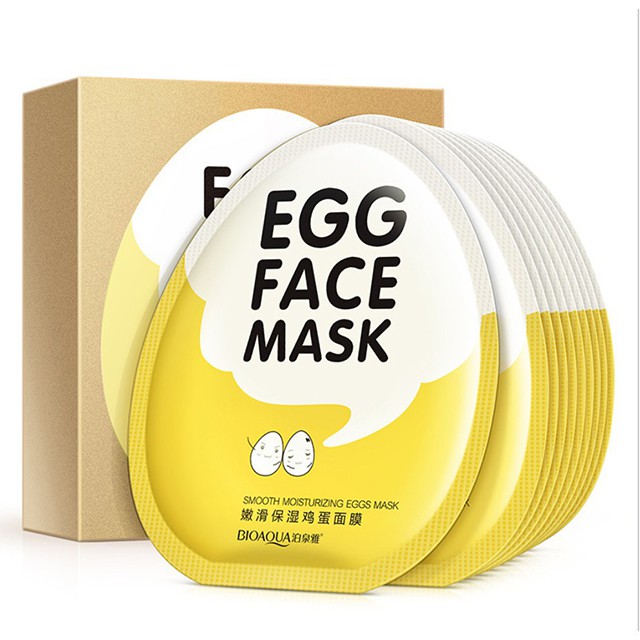 Mặt nạ dưỡng da trứng BIOAQUA EGG FACE MASK