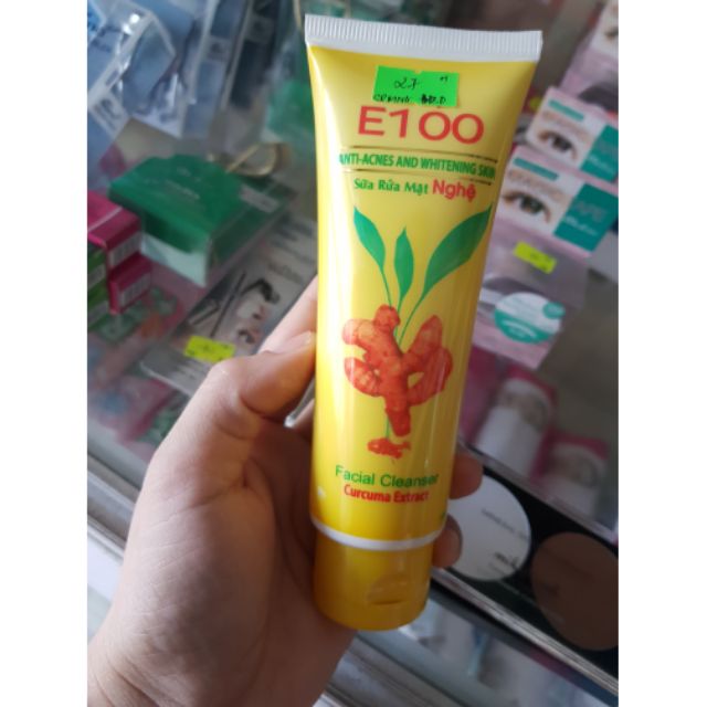 Sữa rửa mặt nghệ E100