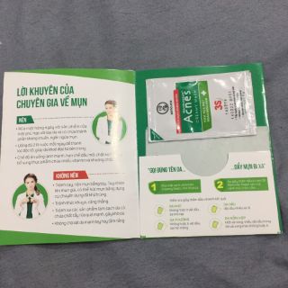 Set 5 gói sữa rửa mặt Acnes 3s