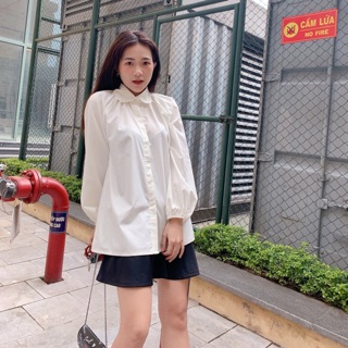 Áo sơmi cổ bèo
