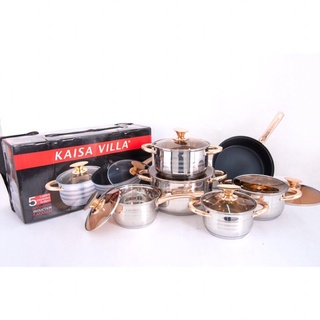Bộ nồi kaisa villa 6 món cao cấp công nghệ đức