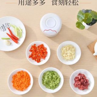 Máy xay thịt tỏi ớt bằng tay mini