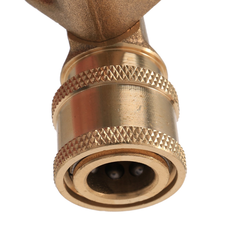 Khớp Nối Xoay Làm Sạch Nhanh Cho Vòi Phun Nước Áp Suất Cao 4,500 Psi 1 / 4 Inches Nâng Cấp 90 Độ