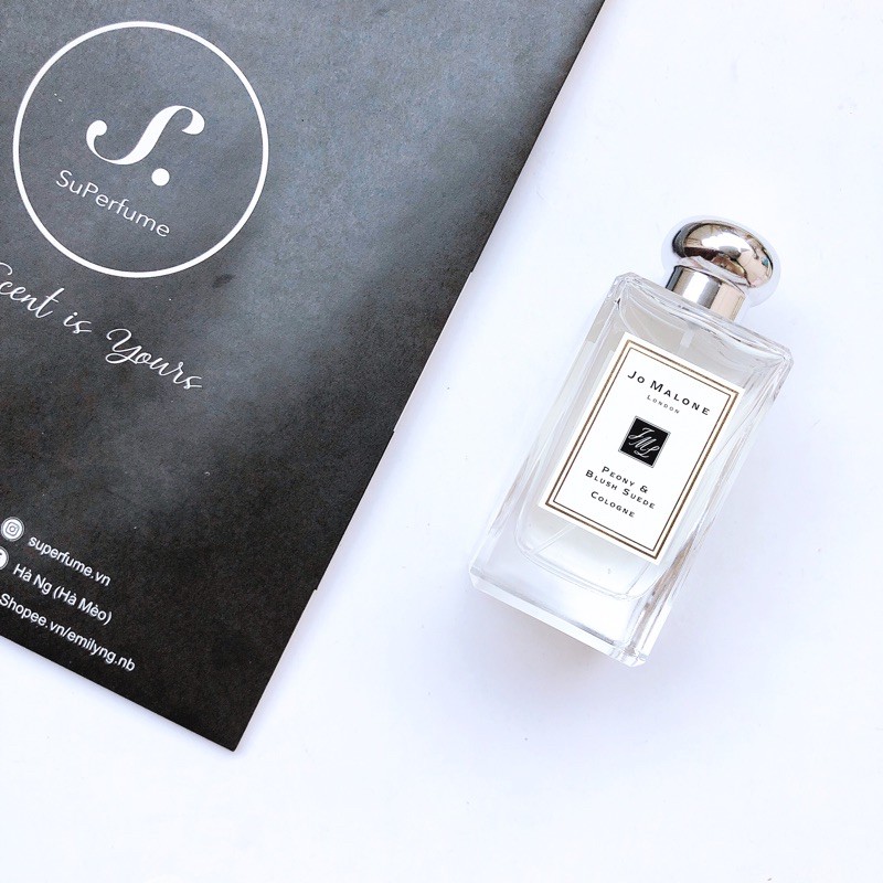 Nước hoa nữ tính Jomalone Peony & Blush Suede Cologne