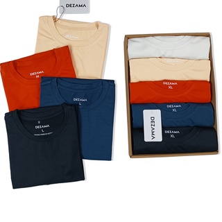 Áo thun nam cổ tròn, áo thun nam không cổ trơn cotton