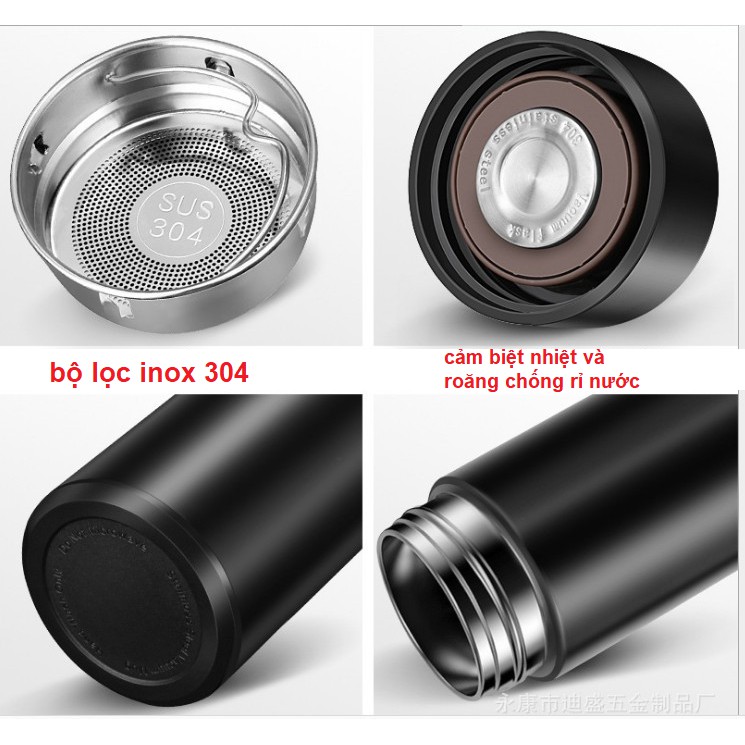 Bình giữ nhiệt nóng lạnh 1000-1200-1500ml L7 inox 304 cao cấp | BigBuy360 - bigbuy360.vn