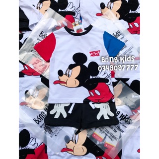 Bộ Hè Bé Trai Mickey Lêu Lêu
