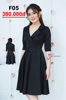 Đầm cổ vét big size